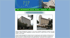 Desktop Screenshot of pipforhotels.com